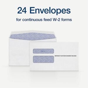 TOPS W-2 Continuous Tax Envelope