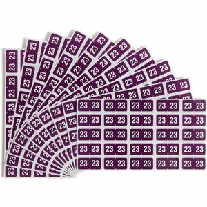 Smead ETS Color-Coded Year Labels