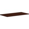 HON Mod Worksurface | Rectangular | 48"W | Traditional Mahogany Finish