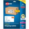 Avery&reg; Printable Shipping Labels, 2.5" x 4" , 200 Labels (5816)