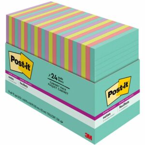 Post-it&reg; Super Sticky Notes - Supernova Neons Color Collection