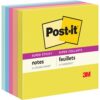 Post-it&reg; Super Sticky Note Pads - Summer Joy Color Collection