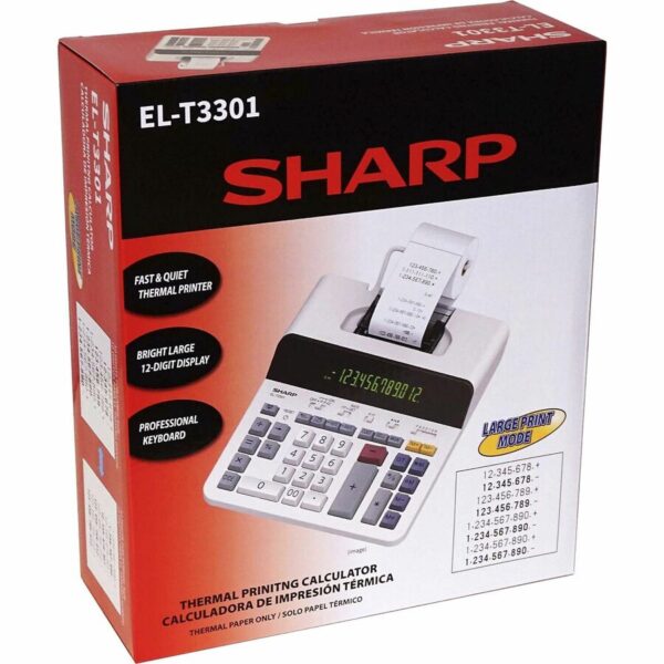 Business Machines & Accessories — Sharp 12 Digit Thermal Printing Calculator