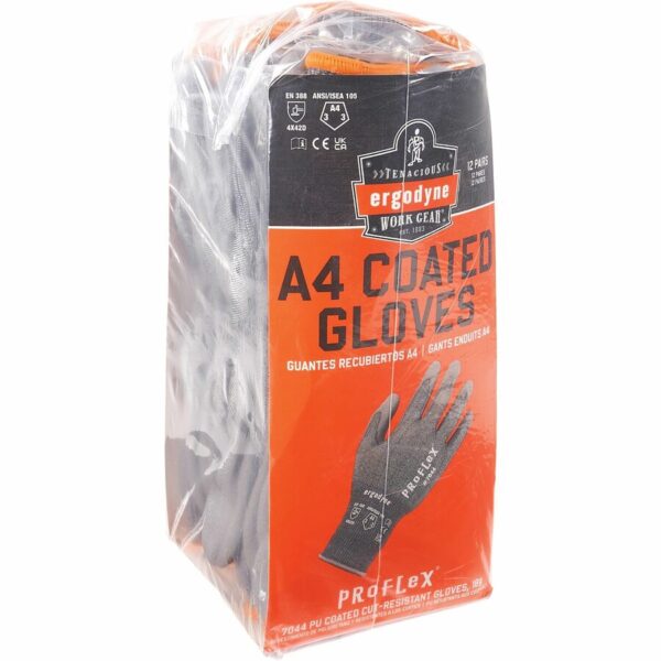 Ergodyne 7044 PU-Coated Cut-Resistant Gloves