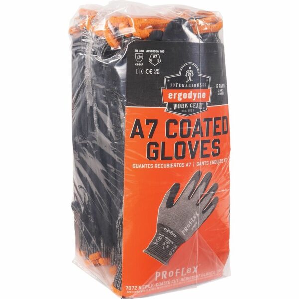 Ergodyne Nitrile-Coated Cut-Resistant Gloves