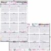 Blueline Tropical Annual Wall Calendar 24"x 36" , English