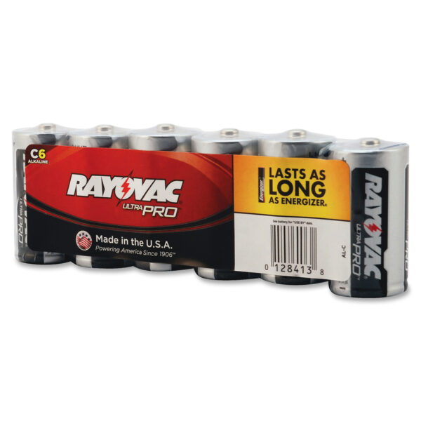 Rayovac Ultra Pro Alkaline C Battery 6-Packs