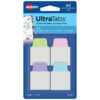 Ultra Tabs Repositionable Tabs, Mini Tabs: 1" x 1.5", 1/5-Cut, Assorted Pastel Colors, 40/Pack