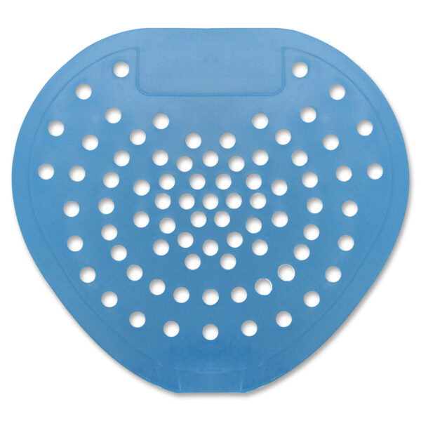 Health Gards Vinyl Urinal Screen, Mint Scent, 7.75 x 6.88, Blue, Dozen