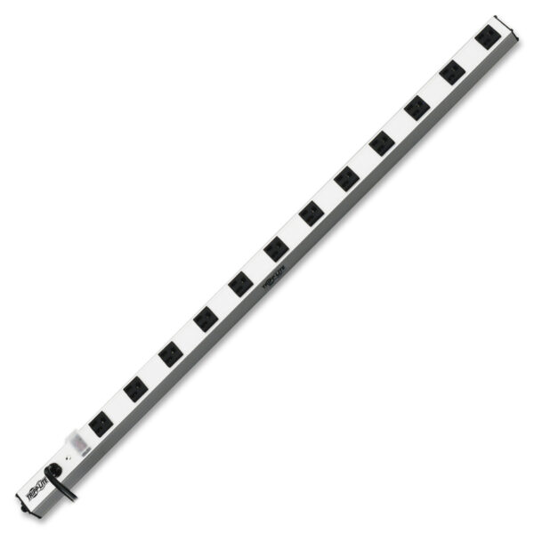 Tripp Lite 12-Outlet Vertical Power Strip 120V 15A 15 ft. (4.57 m) Cord 5-15P 36 in.
