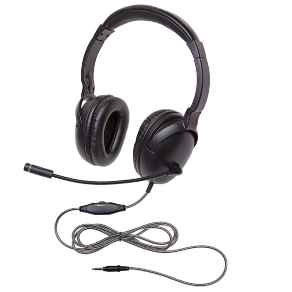 Califone 1017MT USB NeoTech Plus Headset With Calituff Braided Cord And Volume Control