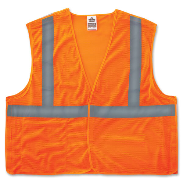 GloWear Orange Econo Breakaway Vest