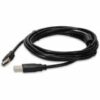 AddOn 5-Pack of 10ft USB 2.0 (A) Male to Female Black Cables