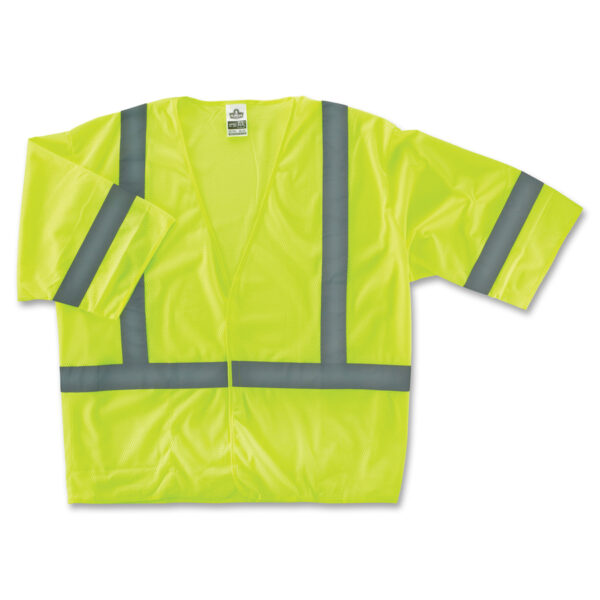 GloWear Class 3 Lime Economy Vest