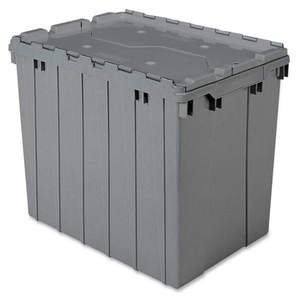 Akro-Mils Attached Lid Storage Container