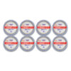 Heavy Duty Disposable Dinnerware, Large Plate, Paper, 11.5" dia, Floral, Blue/Yellow/White, 12/Pack