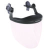 Skullerz 8994 Anti-Scratch/Anti-Fog Hard Hat Face Shield, Cap-Style/Safety Helmet Adapter, Clear Lens