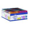 Slim Cases, CD/DVD, Assorted Colors, 100/Pack