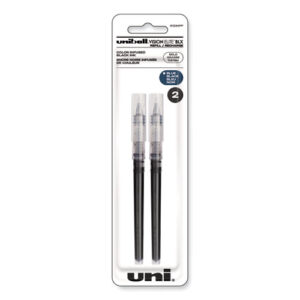 Refill for Vision Elite Roller Ball Pens, Bold Conical Tip, Assorted Ink Colors, 2/Pack