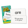 Skill Drill Flash Cards, Sight Words Set 1, 3 x 6, Black and White, 96/Set