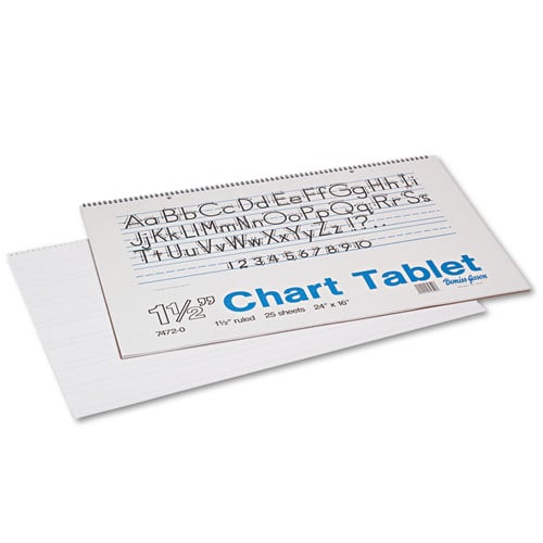 Pacon Ruled Chart Tablet