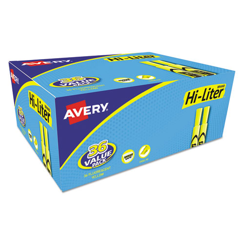 Avery® Hi-Liter Desk-Style Highlighters