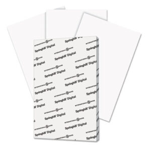 Digital Index White Card Stock, 92 Bright, 90 lb Index Weight, 11 x 17, White, 250/Pack