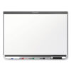 Prestige 2 DuraMax Magnetic Porcelain, 96" x 48", White Surface, Graphite Gray Fiberboard/Plastic Frame