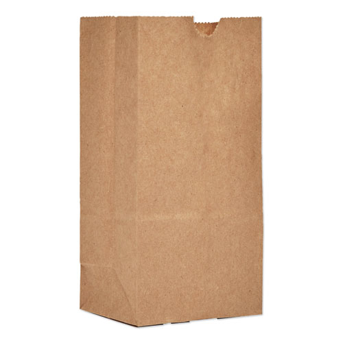 Grocery Paper Bags, #1 Size, 3.5" x 2.25" x 6.63", Natural, 500/Bundle