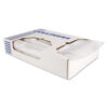 High-Density Waste Can Liners, 56 gal, 22 mic, 46" x 50", Natural, 20 Bags/Roll, 5 Rolls/Carton