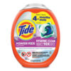 Hygienic Clean Heavy 10x Duty Power Pods, Fresh Meadow Scent, 76 oz Tub, 45 Pods, 4/Carton