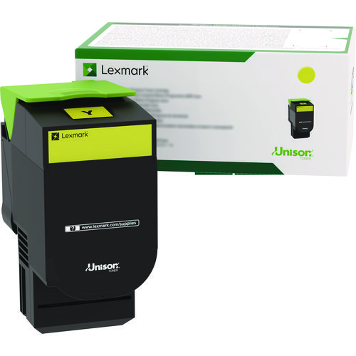 80C00YG Toner, 1,000 Page-Yield, Yellow