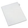 Preprinted Legal Exhibit Side Tab Index Dividers, Allstate Style, 10-Tab, 4, 11 x 8.5, White, 25/Pack