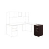 Voi Support Pedestal, Left or Right, 3-Drawers: Box/Box/File, Legal/Letter, Mahogany, 16" x 20" x 28.5"