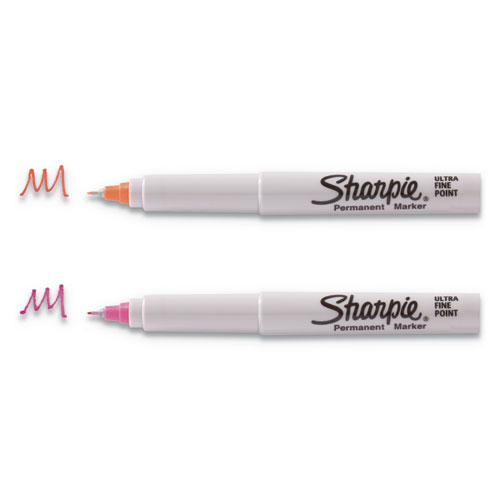 Cosmic Color Permanent Markers, Extra-Fine Needle Tip, Assorted Cosmic Colors, 24/Pack