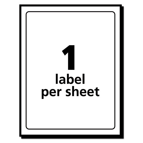 Removable Multi-Use Labels, Inkjet/Laser Printers, 3 x 5, White, 40/Pack, (5450)