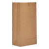 Grocery Paper Bags, #8 Size, Heavy-Duty, 6" x 3.88" x 12.5", Natural, 500/Bundle