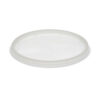 Newspring DELItainer Microwavable Container Lid, Recessed, 4.55" Diameter x 0.4" h, Translucent, Plastic, 480/Carton
