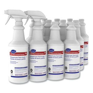 Suma Oven and Grill Cleaner, Neutral, 32 oz, Spray Bottle, 12/Carton