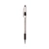 R.S.V.P. Ballpoint Pen Value Pack, Stick, Fine 0.7 mm, Black Ink, Clear/Black Barrel, 24/Pack