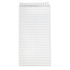 Earthwise by Ampad Recycled Reporter's Notepad, Gregg Rule, White Cover, 70 White 4 x 8 Sheets