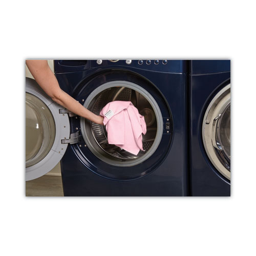 Microfiber Cleaning Cloths, 16 x 16, Pink, 24/Pack - Image 3