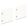 Mod Laminate Doors for 48"W Mod Desk Hutch, 15.87 x 14.83, Simply White, 3/Carton