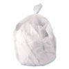 Linear Low-Density Can Liners, 33 gal, 0.65 mil, 33 x 39, Clear, Roll, 250/Carton