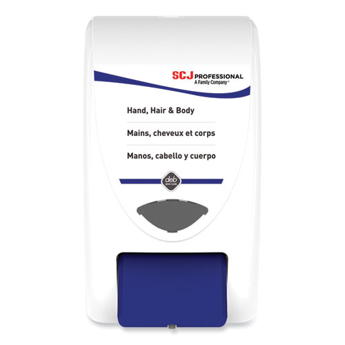 Cleanse Hand, Hair and Body Dispenser, 2 L, 6.4 x 5.7 x 11.5, White/Blue, 8/Carton
