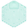 Wave 3D Urinal Deodorizer Screen, Ocean Mist Scent, Blue, 10 Screens/Box