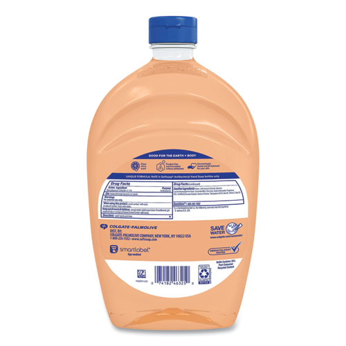 Antibacterial Liquid Hand Soap Refill, Fresh Scent, Orange, 50 oz