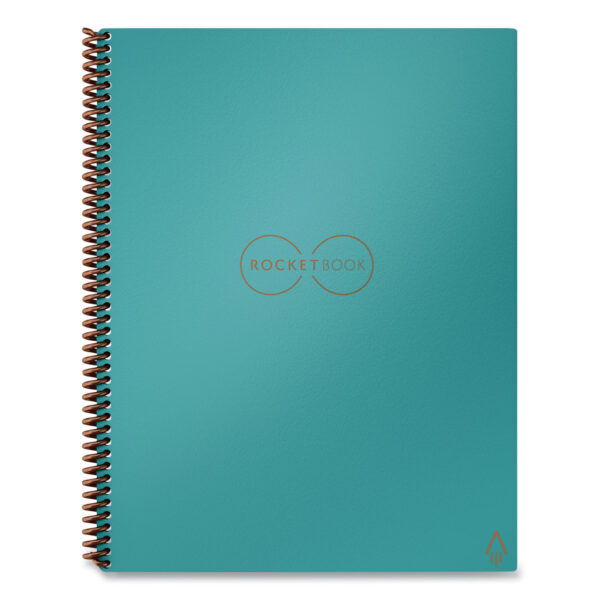 Core Smart Notebook, Dotted Rule, Neptune Teal Cover, (16) 11 x 8.5 Sheets