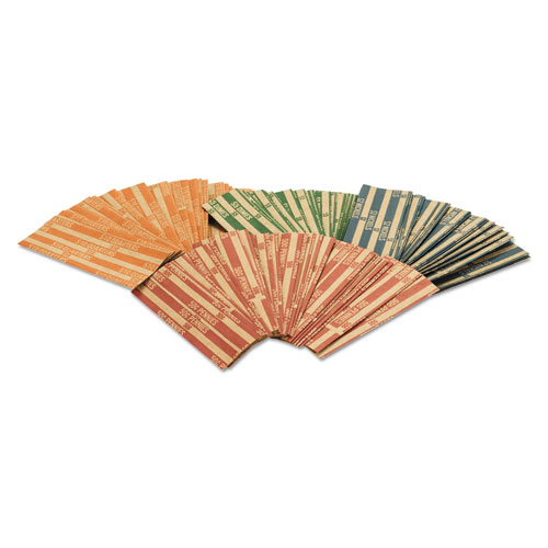 Flat Coin Wrappers, Nickels, $2, 1000 Wrappers/Box