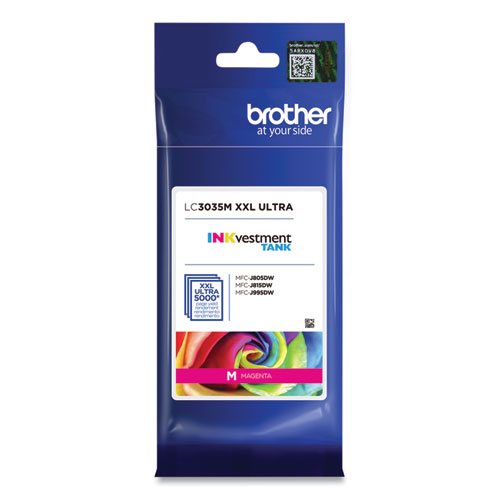 Brother LC3035M Original Ultra High Yield Inkjet Ink Cartridge - Single Pack - Magenta - 1 Each